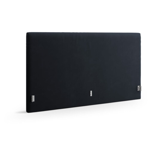Tăblie de pat albastru-închis tapițată 210,5x100 cm Remo – Micadoni