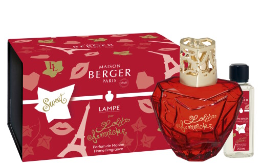 Set lampa catalitica cu parfum Maison Berger Lolita Lempicka Sweet Rouge