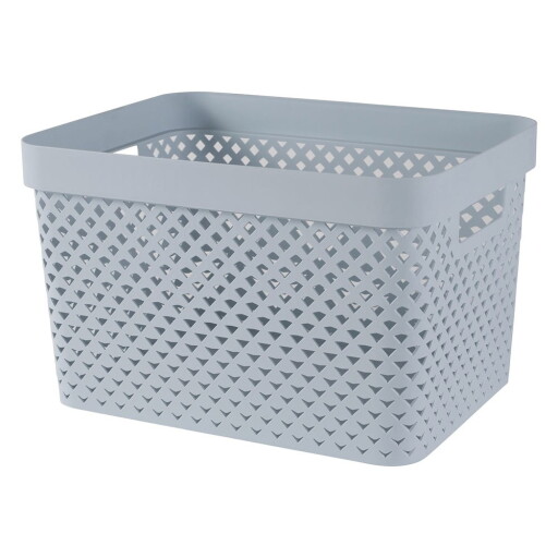 Cutie de depozitare albastru-deschis din plastic 35,5x26x22 cm Pure – Curver