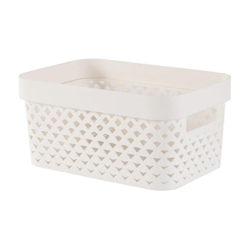 Cutie de depozitare bej din plastic 26x17,5x12 cm Pure – Curver