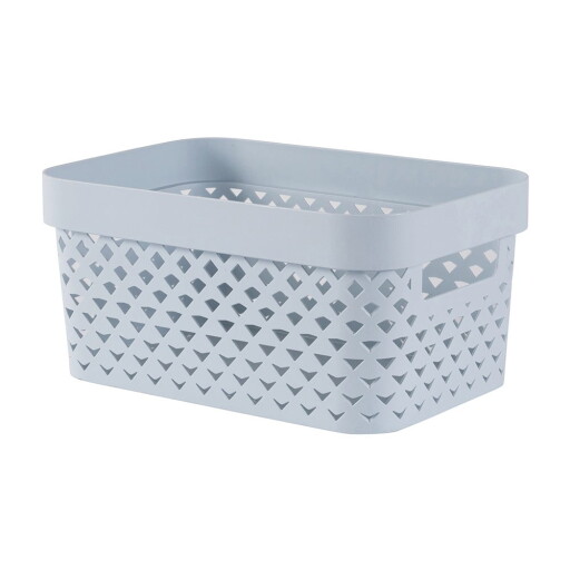Cutie de depozitare albastru-deschis din plastic 26x17,5x12 cm Pure – Curver