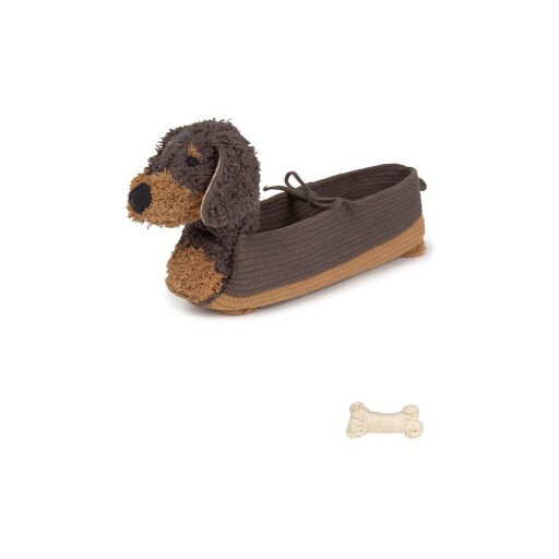 Coș de jucării pentru copii maro închis din material textil 59x16x23 cm Sparky – Lorena Canals