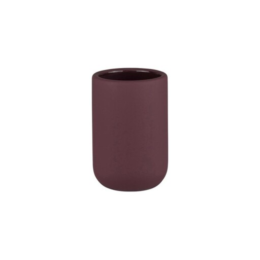Suport pentru periuța de dinți violet din ceramică Lotus Play – Mette Ditmer Denmark