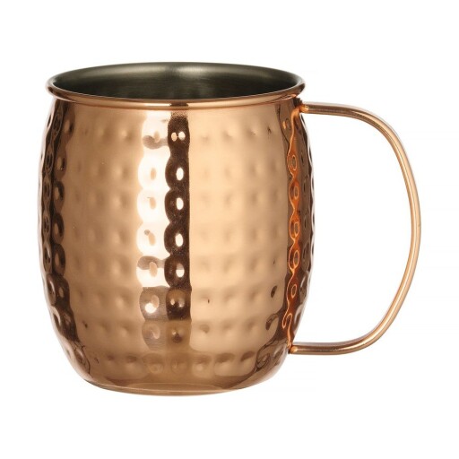 Cană arămie pentru moscow mule din oțel inoxidabil 500 ml – Hendi