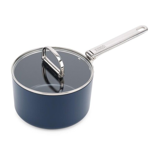 Oală cu capac/cu suprafață ceramică adecvată pentru plita cu inducție Space – Joseph Joseph