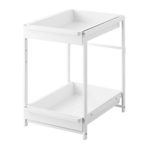 Raft suplimentar alb din metal 30x42 cm Tower – YAMAZAKI