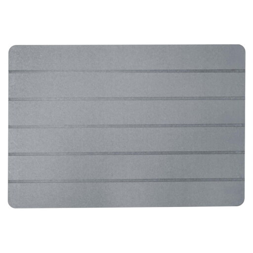 Covoraș de baie gri 50x70 cm Baline – douceur d'intérieur