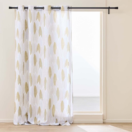 Draperie bej/aurie 140x280 cm Kim – douceur d'intérieur