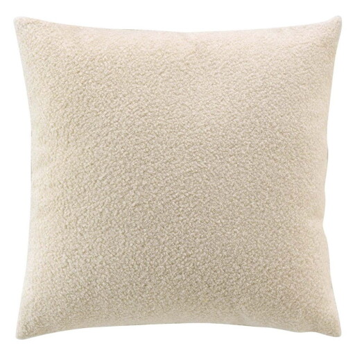 Pernă decorativă din material bouclé 45x45 cm Wooly – douceur d'intérieur