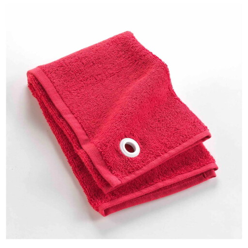 Prosop roșu din bumbac din frotir 50x50 cm Cuistot – douceur d'intérieur