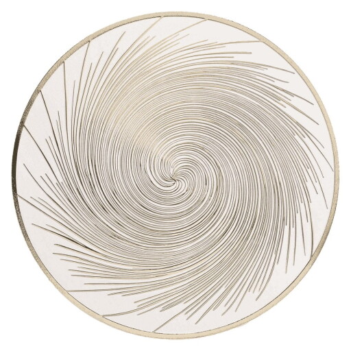 Suport pentru farfurii din plastic ø 38 cm Spirale – douceur d'intérieur