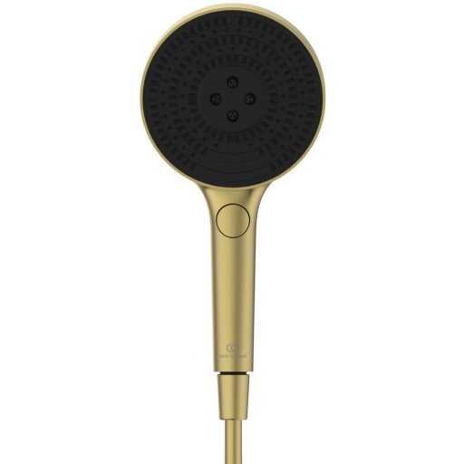 Para de dus Ideal Standard Idealrain Solos cu 3 tipuri de jet  brushed gold