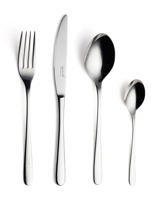 Set tacamuri 24 piese, Like Villeroy &amp; Boch, New Fresh Basic, inox 18/10