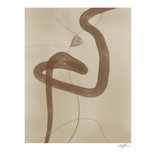 Poster 70x100 cm Two ways – The Poster Club