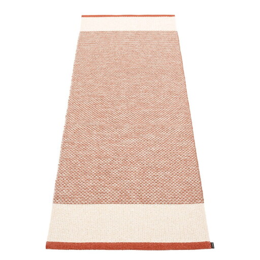 Covor tip traversă pentru interior și exterior cărămiziu 85x260 cm Edit Brick – Pappelina