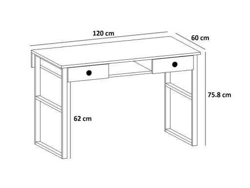 Set scaune 4 piese, Hanah Home, Rubi, Galben/Negru