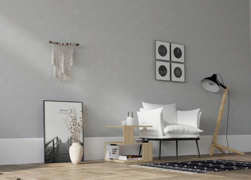 Consola, Bexley, Lord, 150x80x30 cm, PAL, Negru