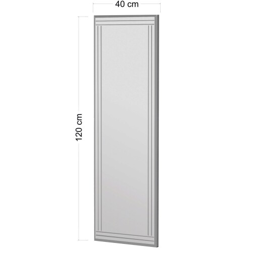 Oglinda decorativa, Hanah Home, Buhem, Alb