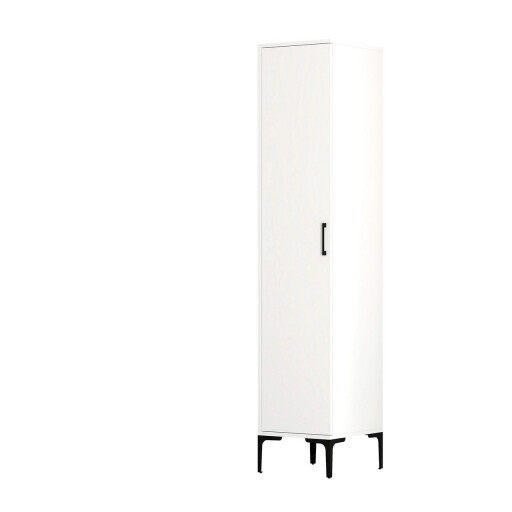 Dulap pentru haine, Hommy Craft, Kumsal S, 40x47 cm, PAL, Alb