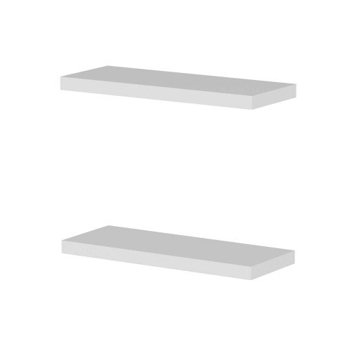 Raft de perete, Minerva, Gizli2 60, 60x3 cm, PAL, Alb