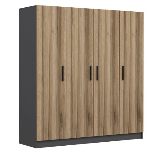 Dulap pentru haine, Minerva, Kale, 180x190x52 cm, PAL, Dore