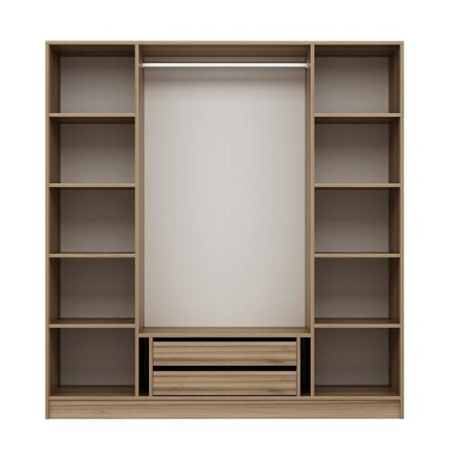 Dulap pentru haine, Minerva, Kale Plus, 180x210x52 cm, PAL, Stejar