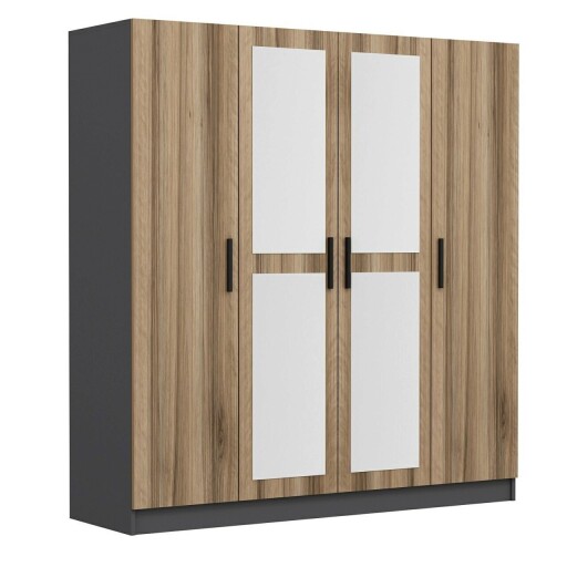 Dulap pentru haine, Minerva, Kale, 180x190x52 cm, PAL, Dore