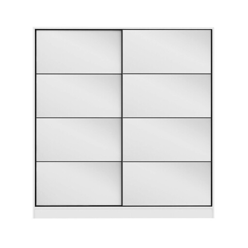 Dulap pentru haine, Minerva, Kale, 180x190x52 cm, PAL, Alb