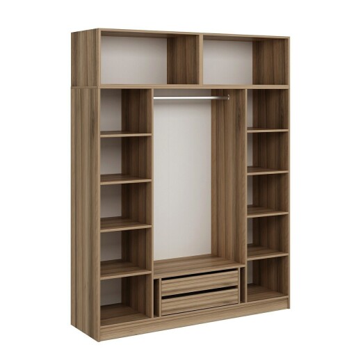 Dulap pentru haine, Minerva, Kale, 180x255x52 cm, PAL, Dore