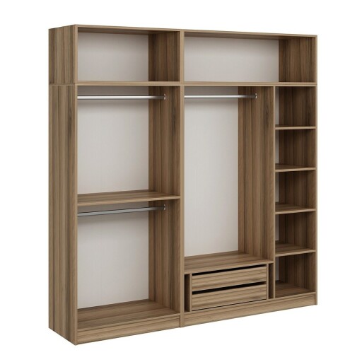 Dulap pentru haine, Minerva, Kale, 225x235x52 cm, PAL, Dore