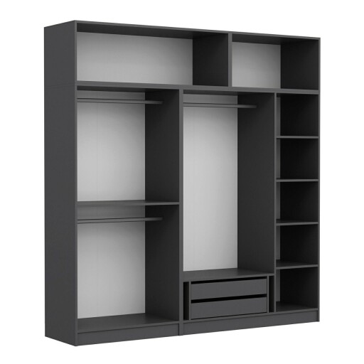 Dulap pentru haine, Minerva, Kale, 225x235x52 cm, PAL, Dore