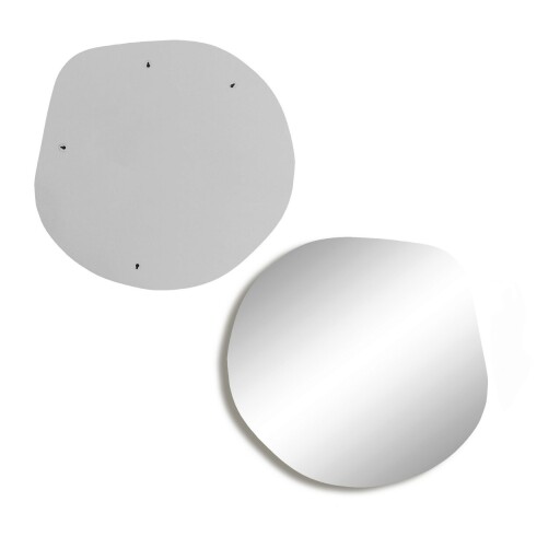 Oglinda decorativa, Neostill, Asso, 70x67 cm, PAL, Auriu