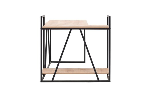 Birou, Arnetti, Lissa Kose, 140x90x85 cm, PAL, Safir / Negru