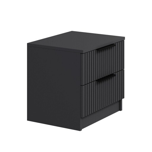 Noptiera, Minerva, Kale Plus, 50x47x40 cm, PAL, Antracit