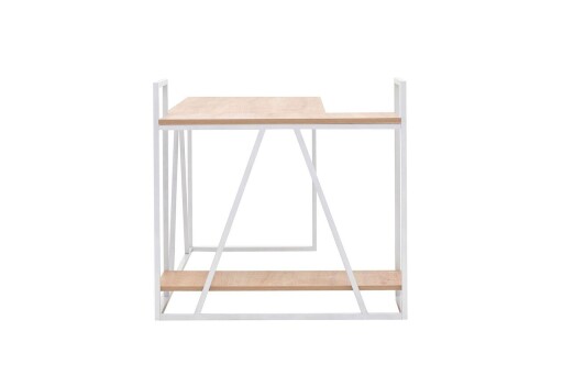 Birou, Arnetti, Lissa Kose, 140x90x85 cm, PAL, Safir / Alb