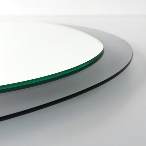 Oglinda decorativa, Neostill, Aqua A344, 75x55 cm, 100% STICLA CALITA (grosime: 2 cm), Fumuriu