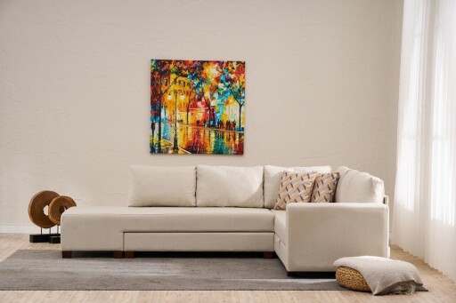 Coltar, Balcab Home, 825BLC5258, Lemn / PAL, Crem