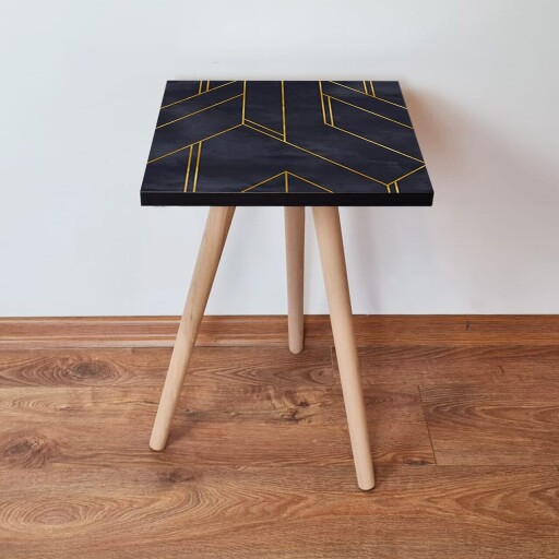 Masuta, Hanah Home, Shp156, Bleumarin/Auriu