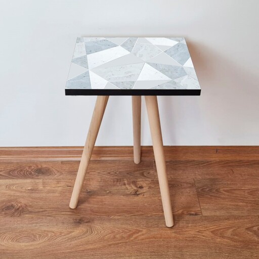 Masuta, Hanah Home, Shp175, Alb/Gri