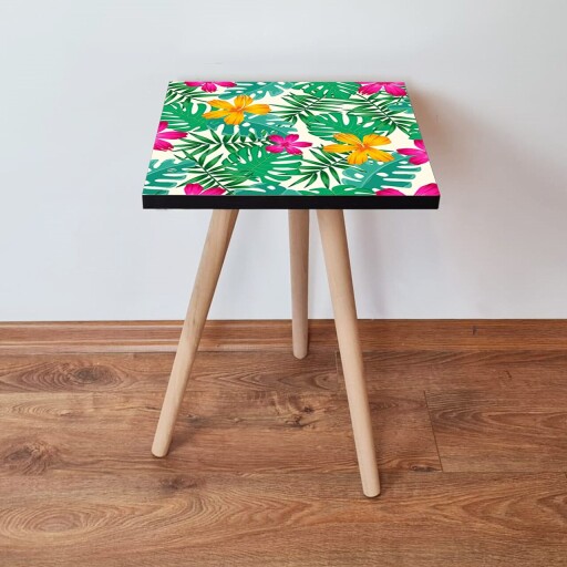 Masuta, Hanah Home, Shp206, Verde / Galben / Fuchsia / Alb