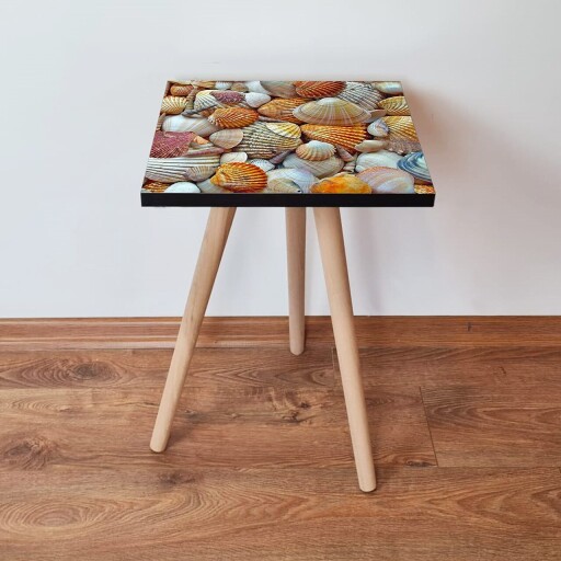 Masuta, Hanah Home, Shp21, Portocaliu / Alb / Bej