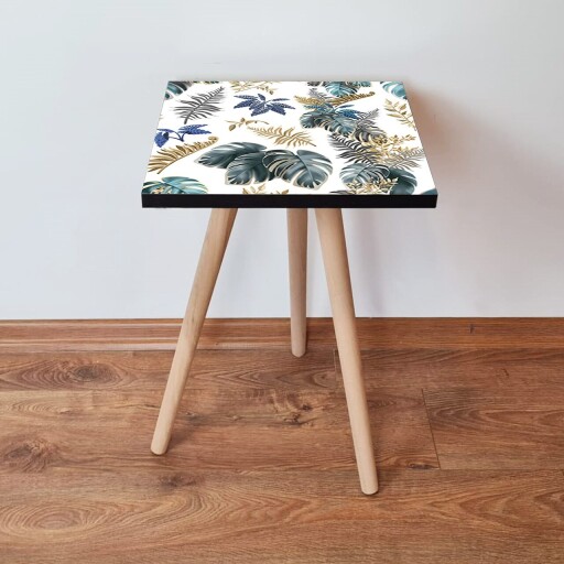 Masuta, Hanah Home, Shp217, Alb / Bleumarin / Verde / Bej