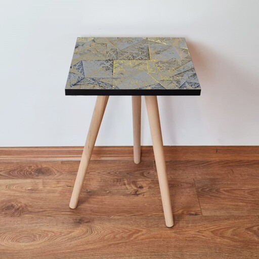 Masuta, Hanah Home, Shp225, Gri / Bleumarin / Auriu / Maro