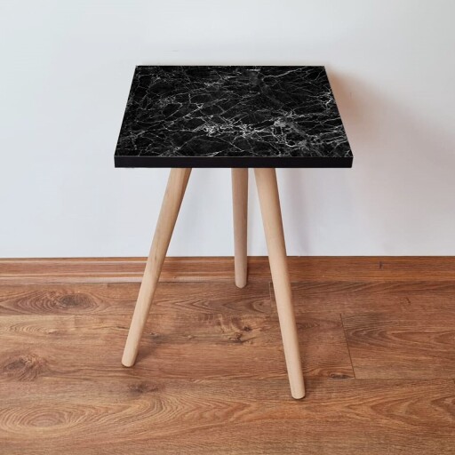 Masuta, Hanah Home, Shp232, Alb/Negru