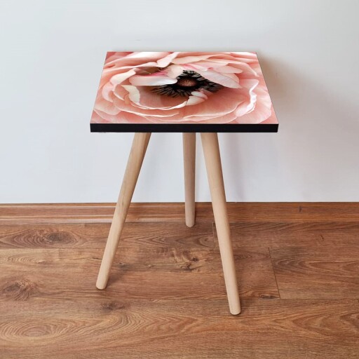 Masuta, Hanah Home, Shp251, Roz / Alb / Negru