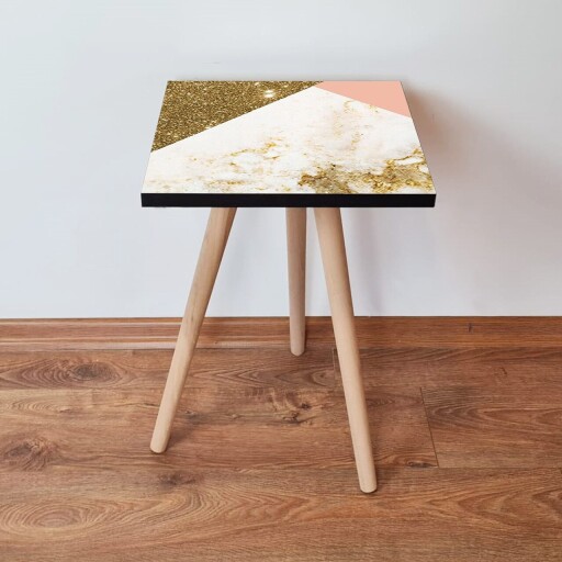 Masuta, Hanah Home, Shp264, Auriu / Alb / Somon