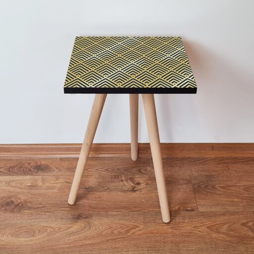 Masuta, Hanah Home, Shp324, Aur / Albastru Marin