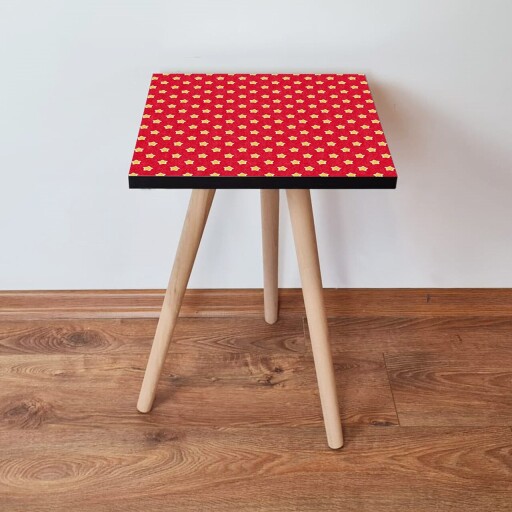 Masuta, Hanah Home, Shp337, Roșu / Galben / Alb