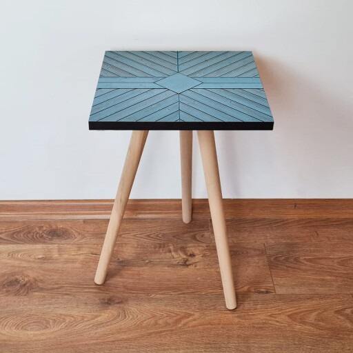 Masuta, Hanah Home, Shp362, Albastru/Negru