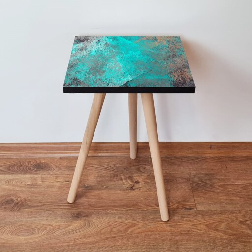 Masuta, Hanah Home, Shp57, Albastru / Gri / Nurcă